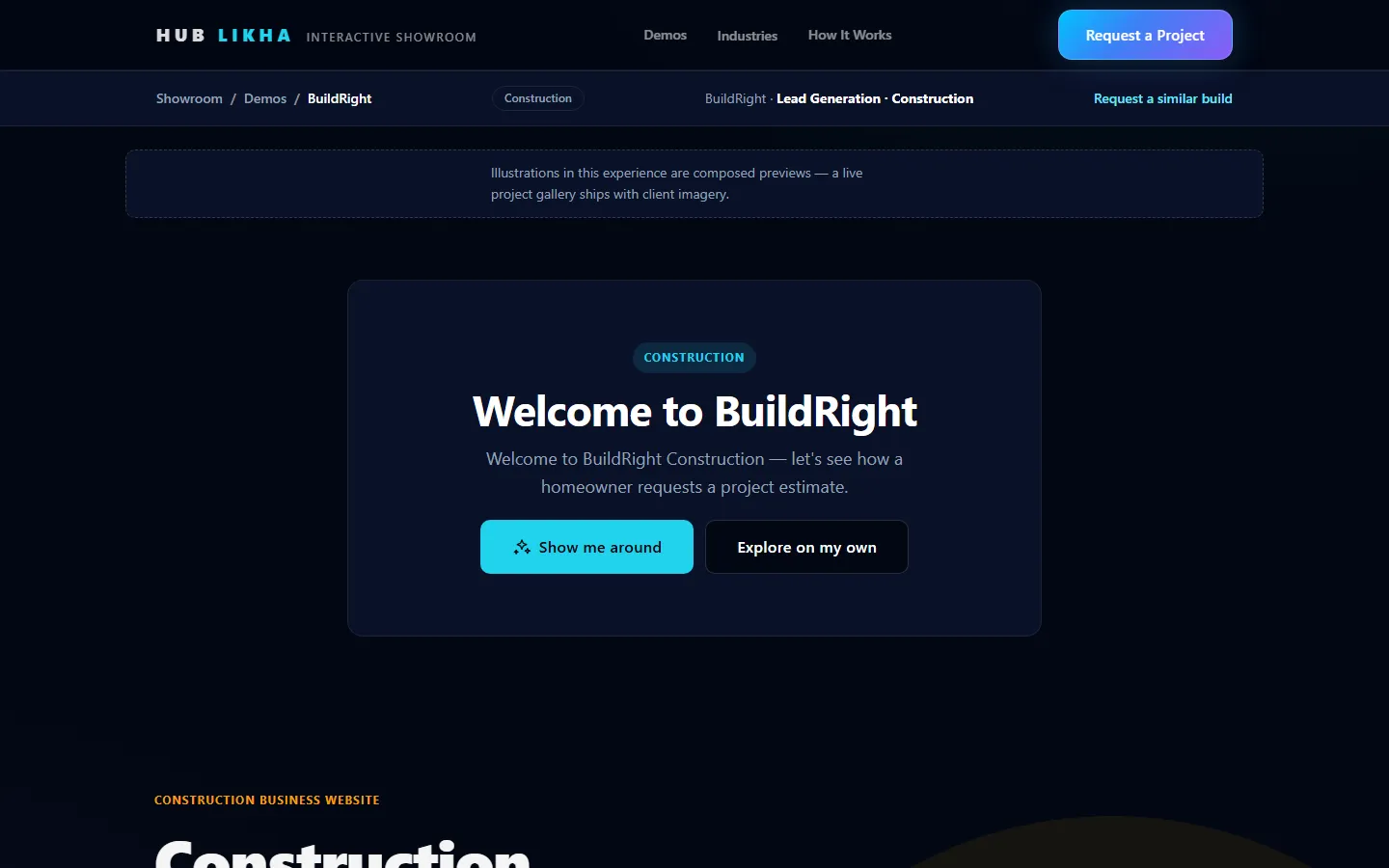 BuildRight Construction preview
