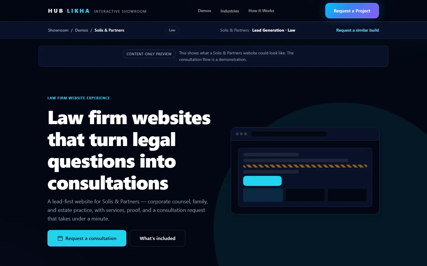 Solis & Partners Law preview